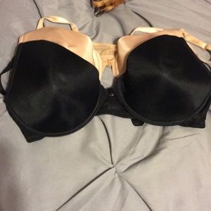 Two Victoria’s Secret front close bras size 36c